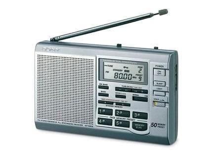 SONY Draagbare radio ICF-SW35 nu 49 euro.