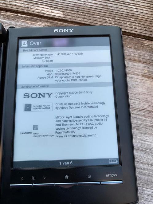 Sony e-reader