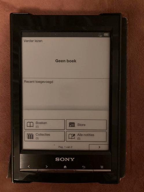 Sony e-reader gratis afhalen