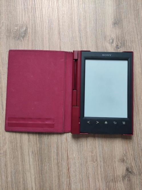 Sony e-reader met boeken