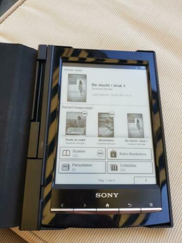Sony E-reader met hoes