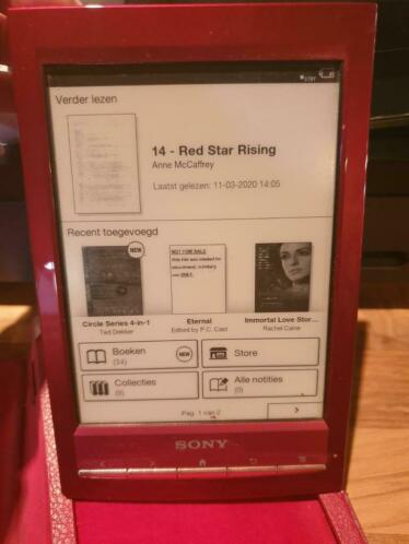Sony E Reader prs t1 incl 16gb memory card