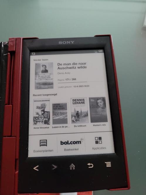 Sony e reader prs t2 in prima staat.