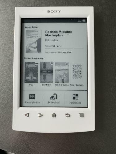 Sony e-reader PRS T2 kleur wit