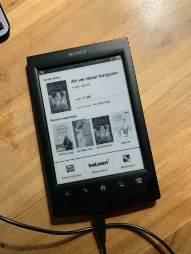 Sony e-reader PRS-T2 met 44 e-books