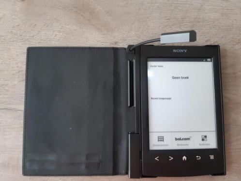Sony e reader PRS-T2N met originele cover met verlichting