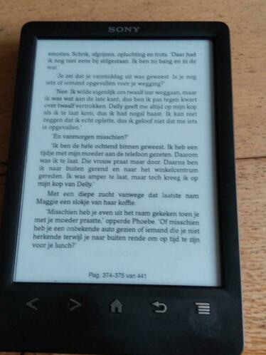 Sony e reader PRS T3S zwart