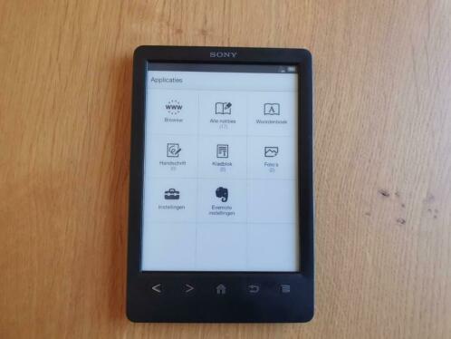 Sony E-reader PRS-T3S zwart