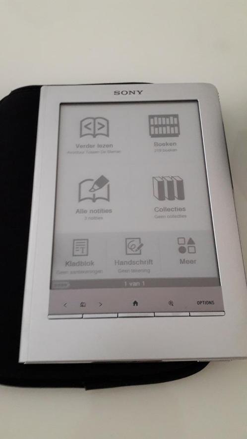 Sony E-reader Touch Edition PRS-600 Zilver inclusief Accesso