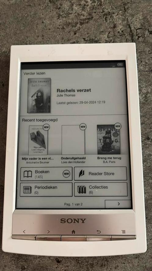 Sony e reader touchscreen