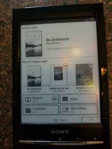 Sony e reader zo goed als nieuw