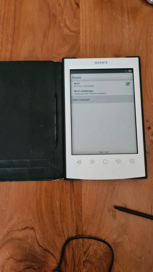 Sony ereader met pen en hoes