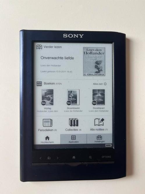 Sony ereader PRS-350 ( incl 1721 boeken)