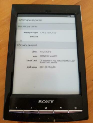 Sony Ereader PRS-T1 