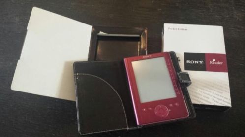 Sony ereader roze met lakhoesje