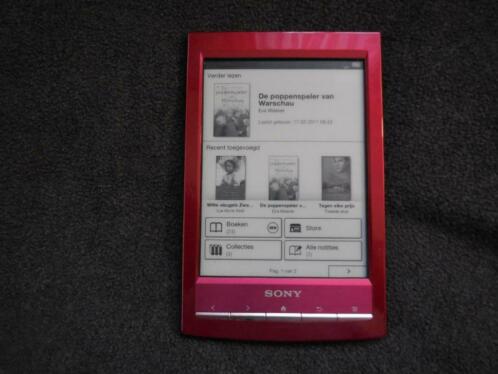 Sony ereader type PRS T1