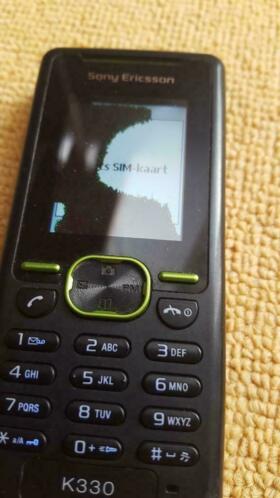 Sony Ericsson K330 gsm barst in scherm de rest werkt 100