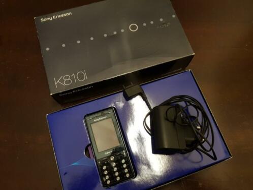 Sony Ericsson K810i classic telefoon met doos en accessoires