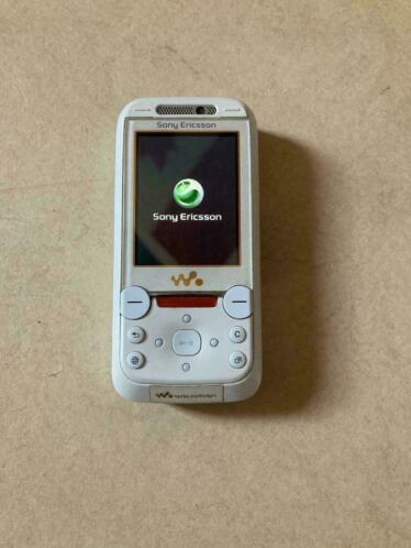 Sony Ericsson mobiele telefoon wit W850i