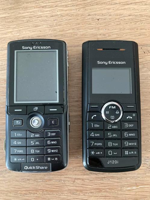 Sony Ericsson mobiele telefoons met adapter