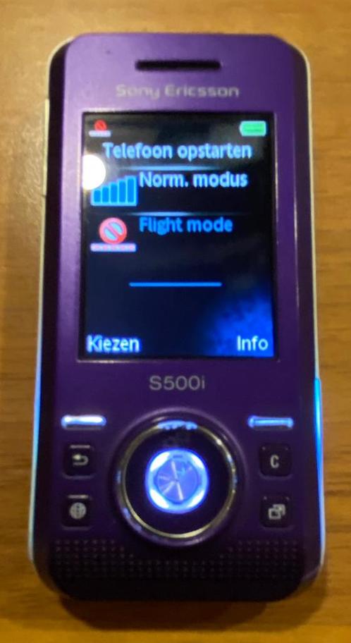 Sony Ericsson S500i Paars Mobiele Telefoon