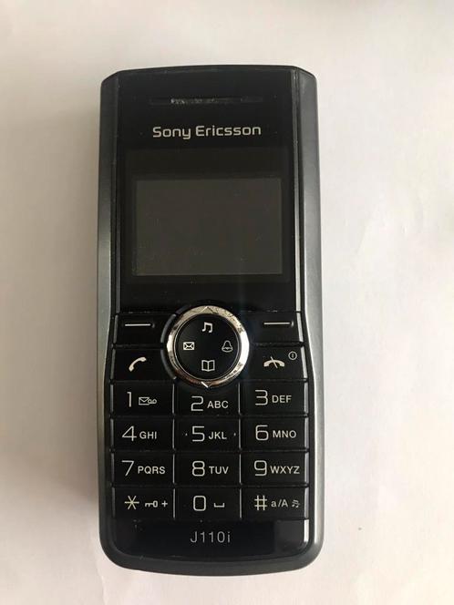 Sony Ericsson telefoon met 2 opladers J110i zwart