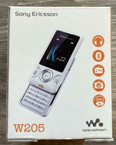 Sony Ericsson W205 compleet in doos