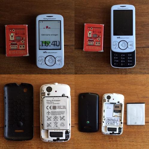 Sony Ericsson Walkman W100i wit mobieltje mobiele telefoon
