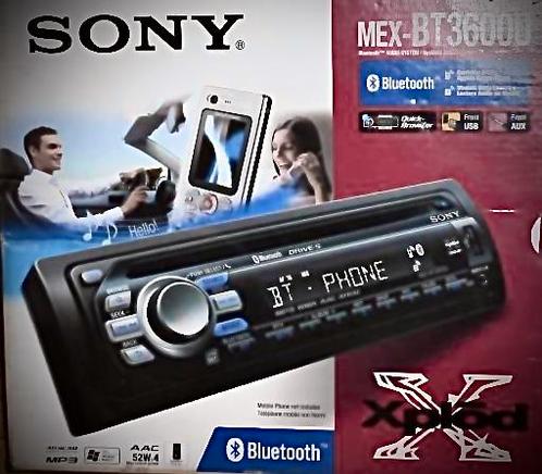Sony MEX-BT3600U autoradio MT bluetoothampingebouwde microfoon