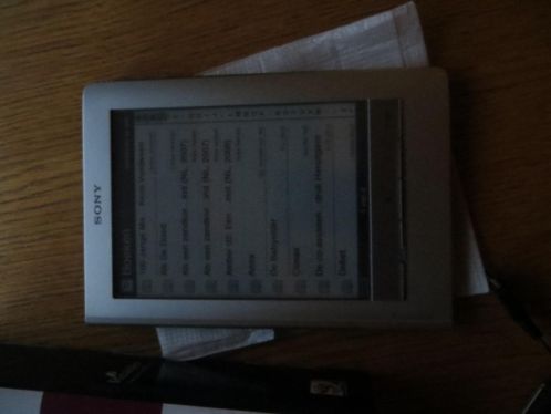 Sony PRS-350 E-reader met doosje