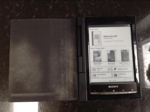 Sony PRS-T1, Ereader, Sd-slot, touchscreen, licht en boeken