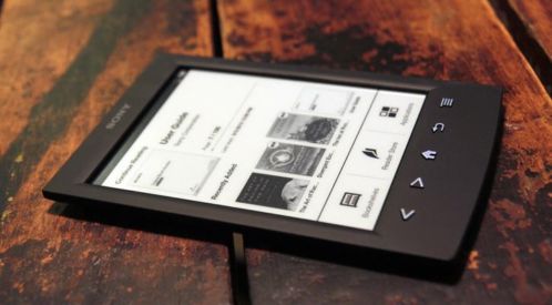 Sony PRS T2 ereader zwart met originele cover en lader