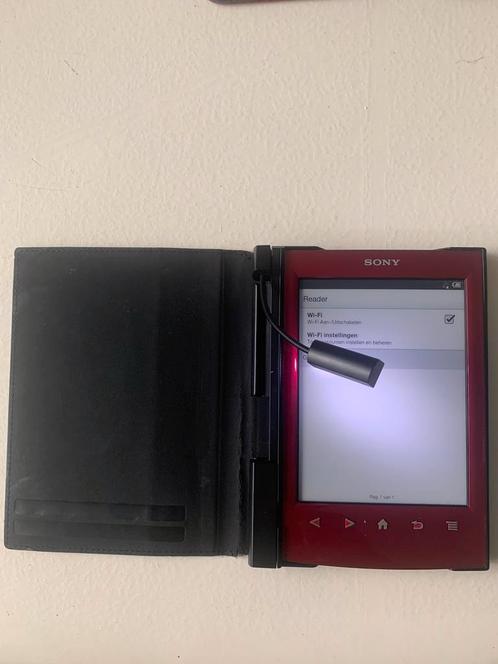 Sony Prs-T2 met hoes met verlichting