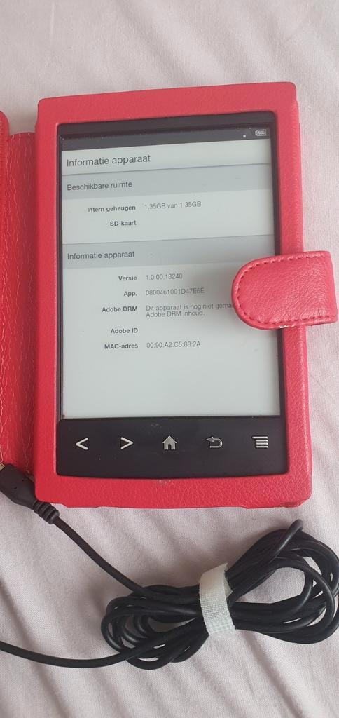 Sony PRS-T2N E-Reader zwart