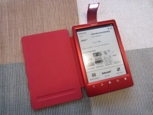 Sony PRS-T3 met licht cover - Rood