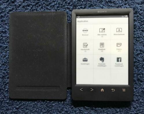 Sony PRS-T3S e-reader met lampcover