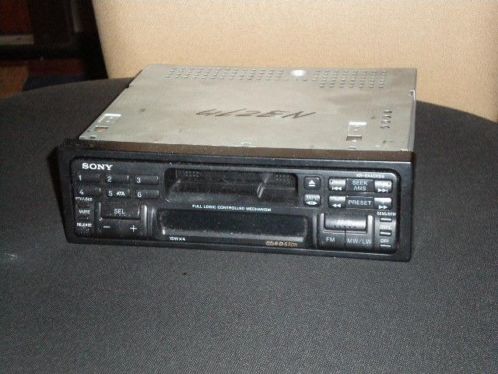Sony radio cassette