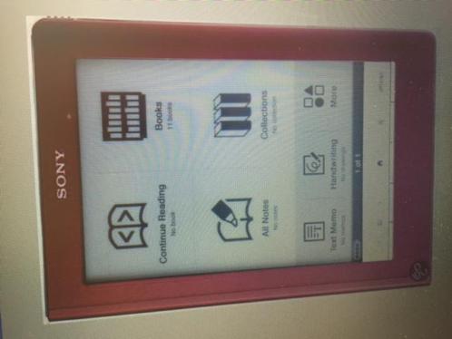 Sony Reader Touch Edition PRS600 (rood)