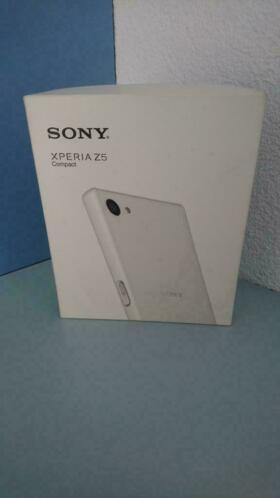 Sony smartphone Xperia compact Z5, oplader in orginele doos