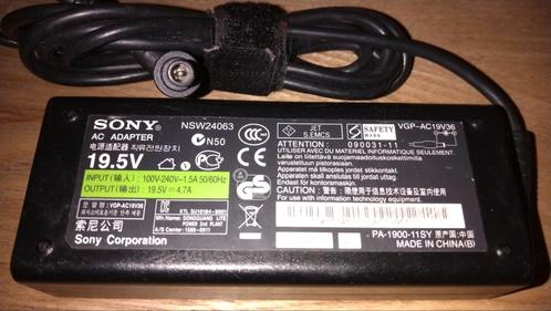 Sony VAIO 19.5V 4.7A AC Adapter VGP-AC19V36