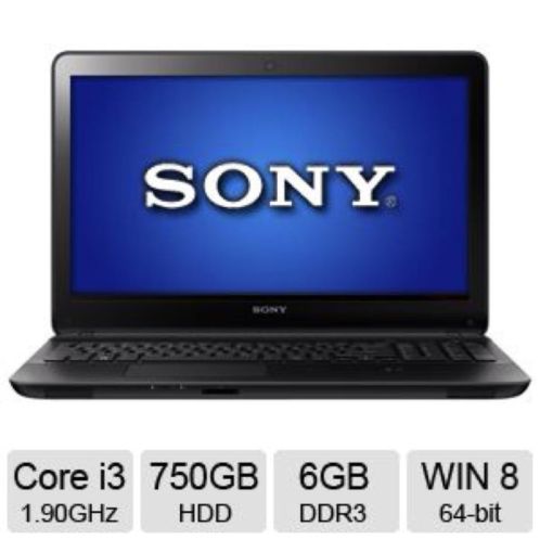 Sony Vaio i36GB750GB15,4HDMIUSB3.0Lees advertentie.