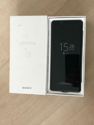 Sony Xperia 1 II - 235 Gb 5G Zwart. Incl. earphones en lader