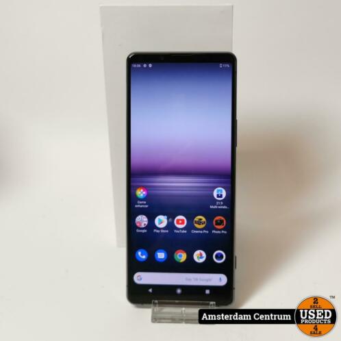 Sony Xperia 1 II 256GB Black  Nette Staat in Doos