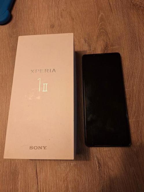 Sony xperia 1 II 256GB zwart zo goed als nieuw  doos