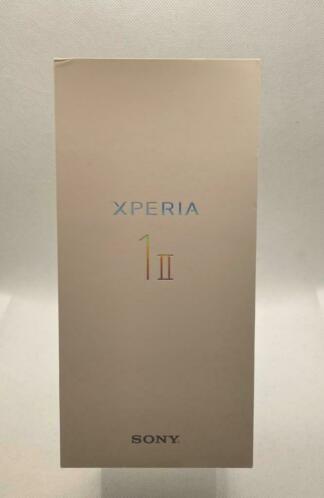 Sony Xperia 1 II Black 256GB Nieuw Slechts  700 