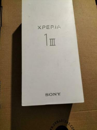 Sony Xperia 1 iii Black 256GB Dualsim
