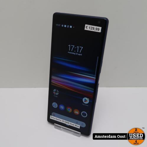 Sony Xperia 10 64GB Dual Blue  in Goede Staat