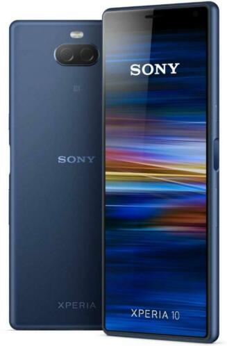 Sony Xperia 10 Dual-SIM Smartphone, 64 GB, Blauw