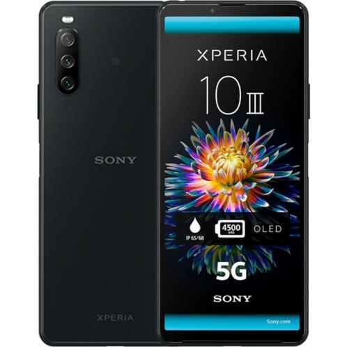 Sony Xperia 10 III Zwart Smartphone (nieuw, 1 week gebruikt)