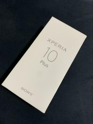 Sony Xperia 10 Plus 64 gb Black geseald met bon